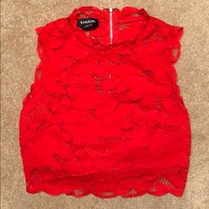 Bebe crop top